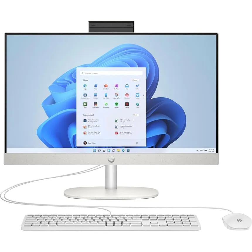 61xlTAzTuIL HP 24-CB1026nh AIO Core i5-1235U,8GB, 512GB SSD, 23,8”Inch, DOS - Image 1
