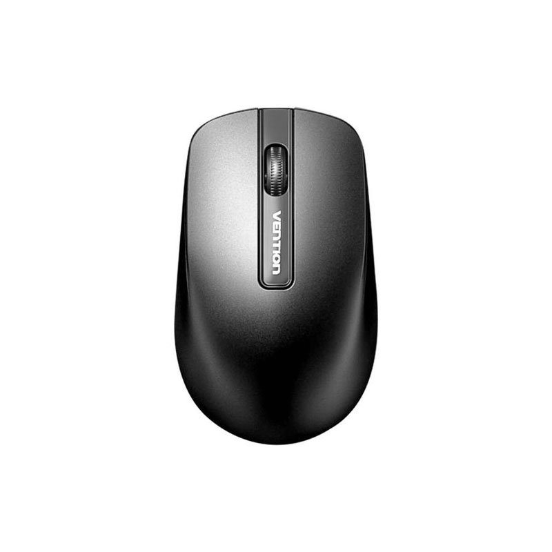 Vention-3-Button-Wireless-Computer-Mouse-with-USB-Receiver-Black-KTBB0 Vention 3-Button Wireless Computer Mouse with USB Receiver Black - Image 1